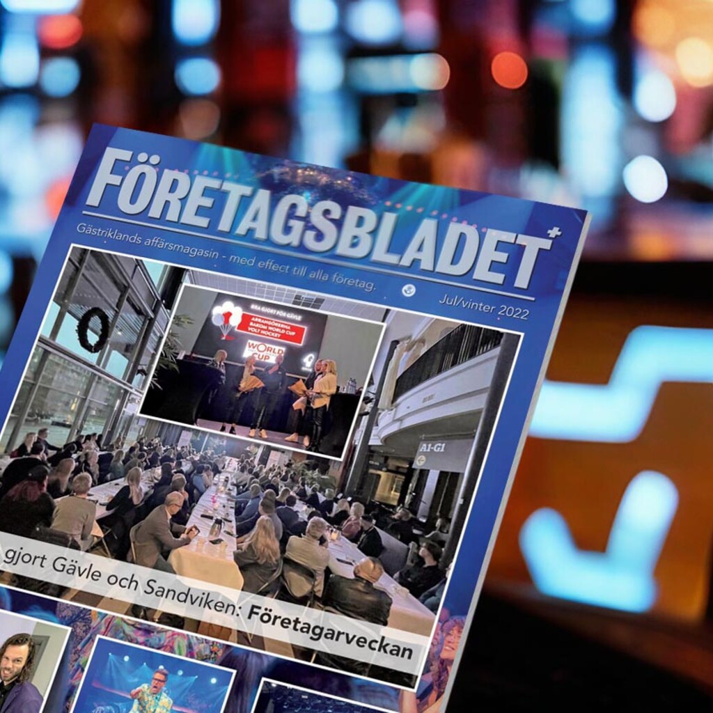 Annonsera till alla företag i Gästrikland i Företagsbladet.